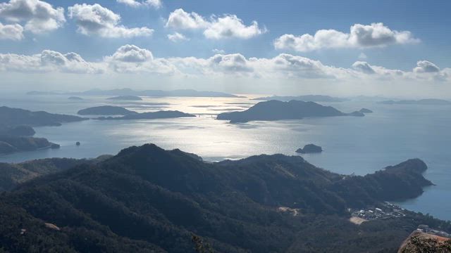 瀬戸内海を眺めるの記事動画