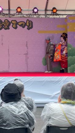 江戸たいとう蔦重まつりの花魁道中の記事動画