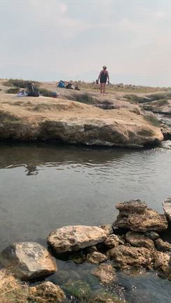 ⑧この日2ヶ所目、無料で入れる天然温泉の記事動画