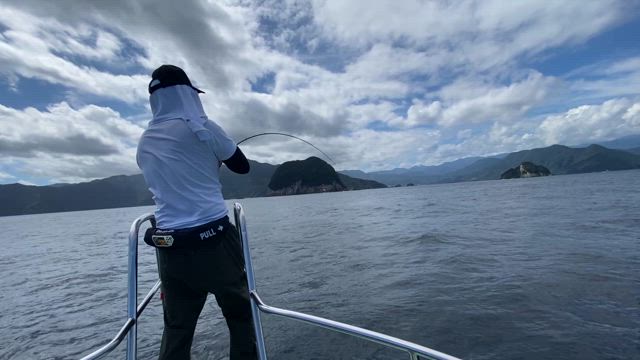 エヌテックマリン！！泳がせてカジキwの記事動画