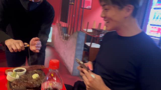 明日は渡辺一馬モデルヘルメット申し込み最終日！レブステーキにも行っ