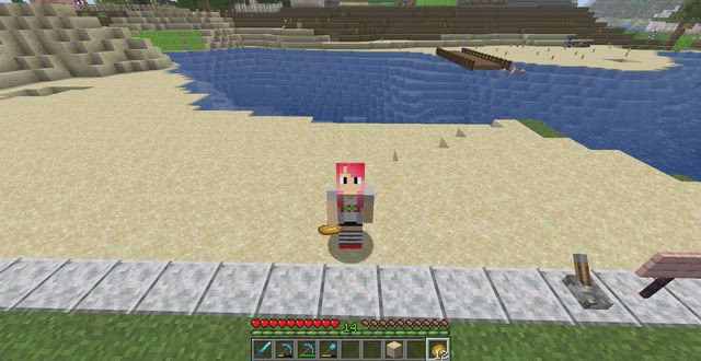 マイクラ２＃39　モンハン肉焼き機にメロディーを♪の記事動画