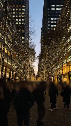 重要文化財にNew OpenしたCAFE。と 丸の内クリスマスマーケット。の記事動画