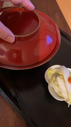 発芽玄米餅で優しい雑煮で朝ご飯の記事動画