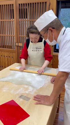 オマケのそば打ちの動画ですの記事動画