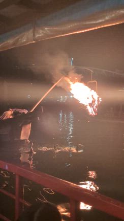 10【静岡・愛知・長野 2泊3日の旅】犬山遊園 木曽川鵜飼(うかい)遊覧：鵜匠と鵜(ウミウ)の絆の記事動画