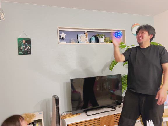 楽しすぎる！！！みんな大はしゃぎのフライングボール！！（157）の記事動画