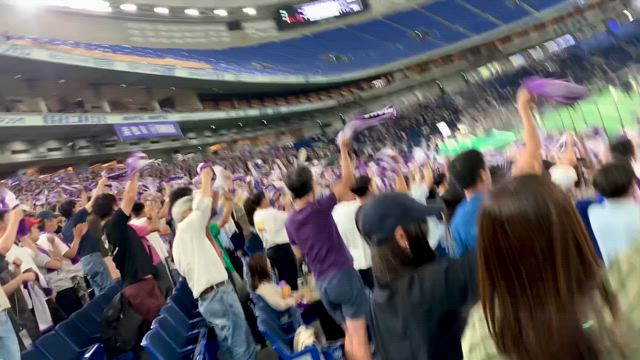 「都市対抗野球」 準決勝！"ヤマハ野球部"応援に行きました♪の記事動画