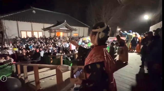 節分の日の貴重な体験の記事動画