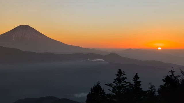 11/29~30 1年を感謝し敬慎院で修行走【七面山】の記事動画
