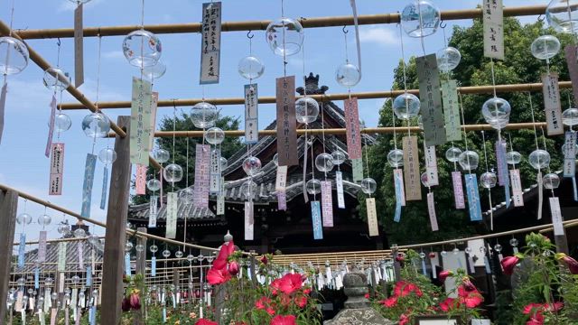 おふさ観音風鈴まつりの記事動画