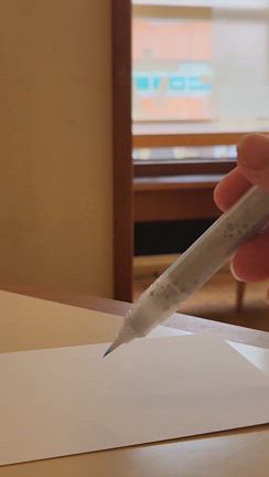 グリッターだけの筆ペンスターフレークブラッシュの記事動画