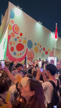 【万博35回目】夏の万博で見つけた小さな幸せ♪人生ゲーム→かき氷→夜のショーまでフルコースの記事動画