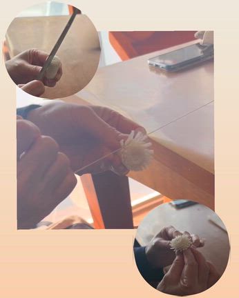 自然素材だらけで作る『ランプシェード』の記事動画