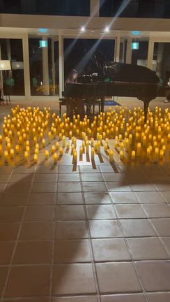 満月のコンサート　マリッサ　リゾート️の記事動画