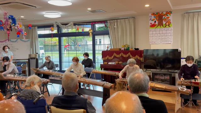 秋のお琴演奏会がありました♪の記事動画