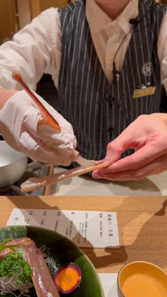 城崎温泉で松葉蟹の記事動画