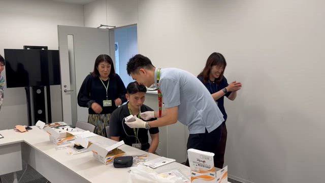 舌圧検査のレクチャーへの記事動画