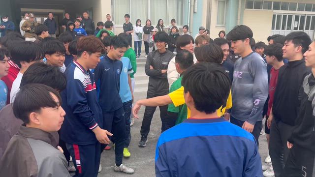 廣井先生送別試合の記事動画