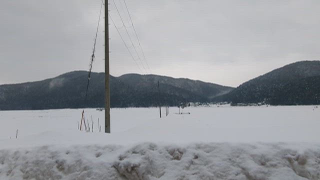 田舎の自宅  雪国の記事動画