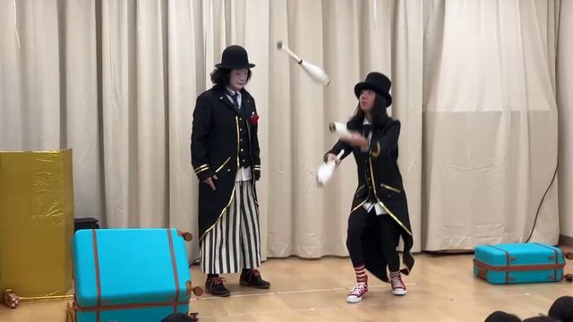 合川保育所さんで楽しい楽しい大道芸ショーの記事動画