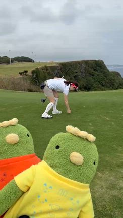 恒例のゴルフ旅行の記事動画