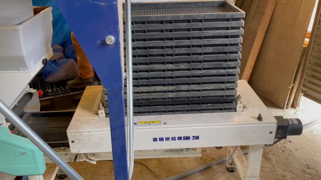 水稲種まき①『コシヒカリ』の記事動画