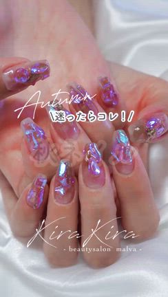 迷ったらコレ！秋ネイル5選の記事動画