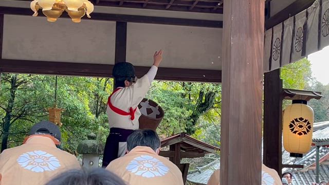 御田植祭（おんだまつり）　in  手向山八幡宮の記事動画