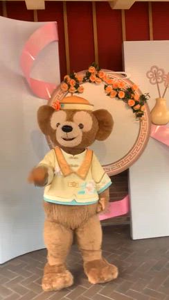 Sep25 SHDL 椿のコスチュームのダッフィーに会いに行く | 中国