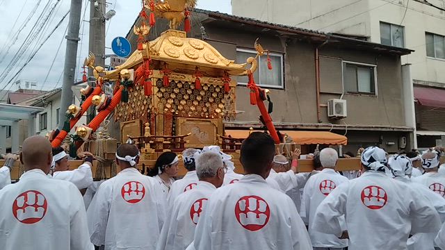 上御霊神社のお祭りの記事動画