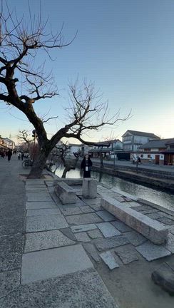 岡山へ⑦美観地区 日暮れの景色と備前焼の記事動画