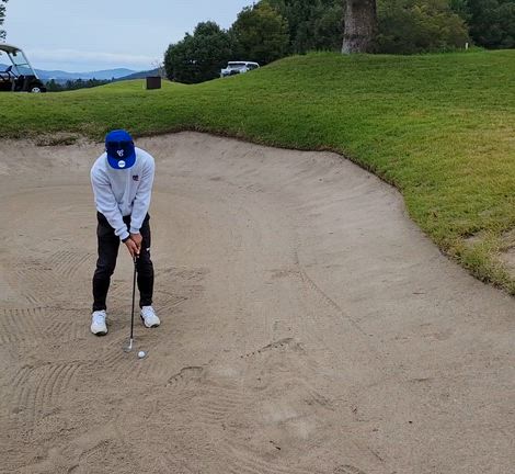 西山選手のバンカーショット…！！！！の記事動画