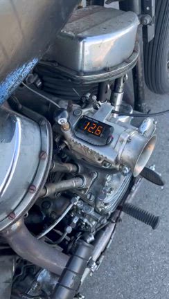 ハーレーパンヘッド】おはゆに61製セミトラとレギュレターを