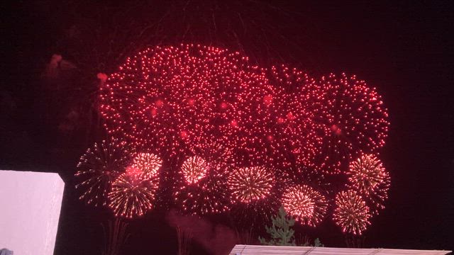 大阪関西万博、1回目は花火を見にの記事動画