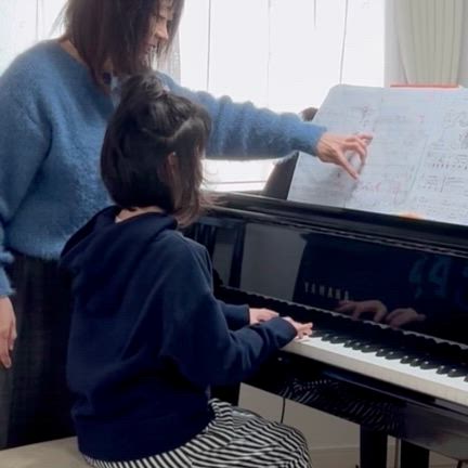 くまのプーさん、苦手なリズムはこんな感じで/アラモードピアノ教室の記事動画