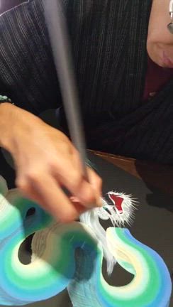 スウィート・ピュアにて一筆龍披露【612記事目】の記事動画