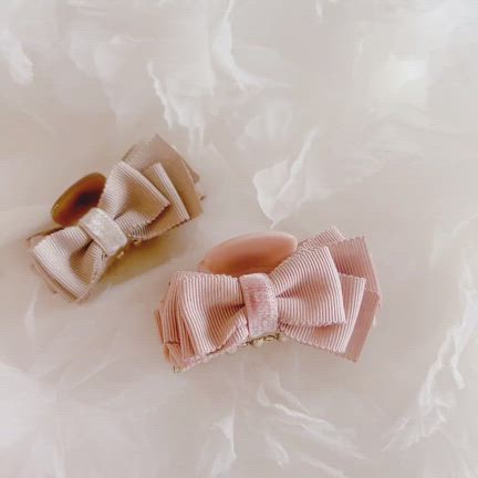 デザインに一目惚れしたリボンバンスクリップの記事動画