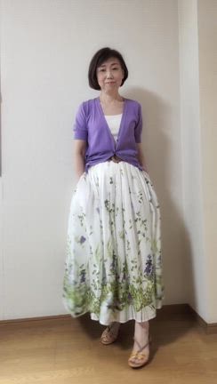 【コーデ】知り合いのショップで、素敵なスカートに出会いましたの記事動画