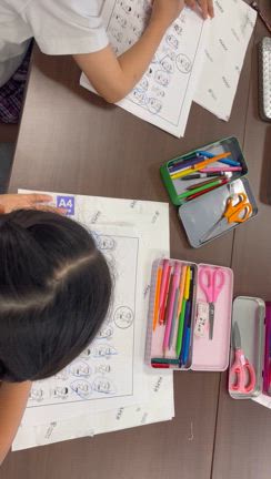 飛躍の夏！2025年度「年長児　寺子屋スクール」一日目⑤　ペーパー学習タイム part２の記事動画