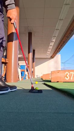 本日のパッティング練習での試み。の記事動画