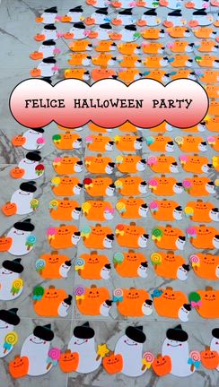 ♡【Feliceハロウィンお楽しみ会】お1人お1人に手作りメダル&amp;お手紙のプレゼント♡の記事動画