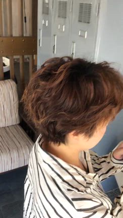 直毛さんはパーマで軽やかさアップの記事動画