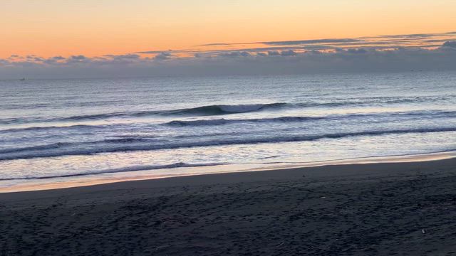 12月18日千葉北、東浪見の朝の波の記事動画
