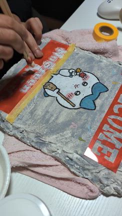 モルタルプレートをプレゼント♡の記事動画