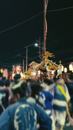 浦安のお祭りの記事動画