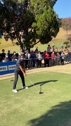 CASIO WORLD OPENを観戦してきましたの記事動画