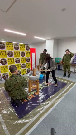 自衛隊年末行事③の記事動画