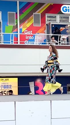 小さい浴衣を着る！和洋ミックスコーデの記事動画