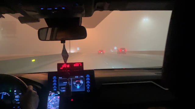 霧がすごいの記事動画